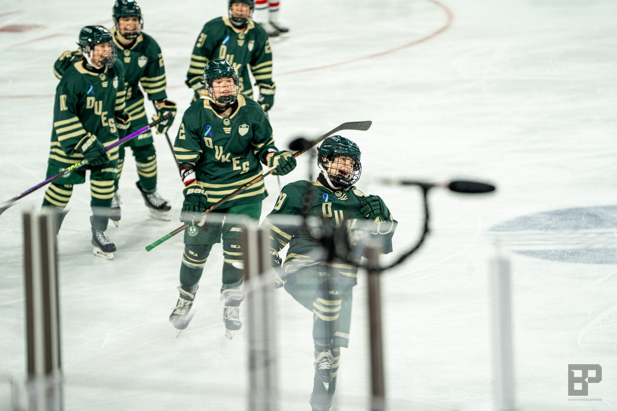 Alicia Perron Goal Celebration